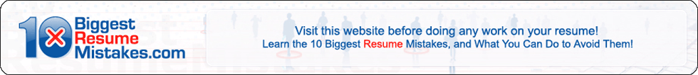 10BiggestResumeMistakes.com